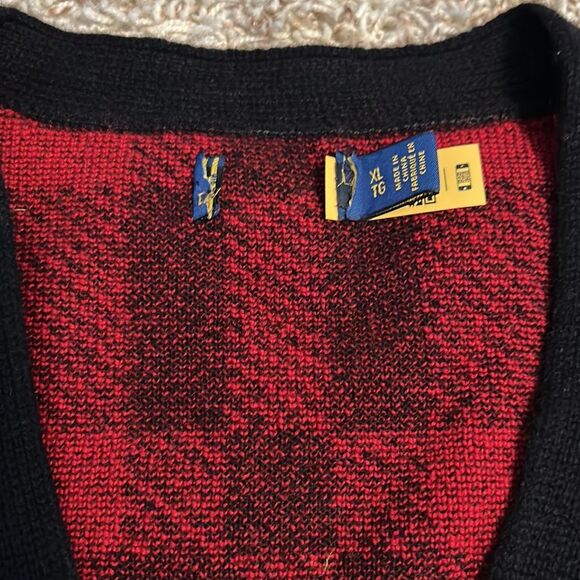 Polo Ralph Lauren - Merino Wool Rib Puff Shoulder Sweater -Size XL - Picture 2 of 7